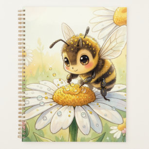 Golden Bumblebee in Bloom Dance Planner