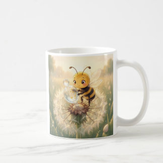 Golden Bumblebee in Flower Dance.9 Coffee Mug