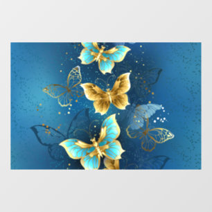 Golden butterflies