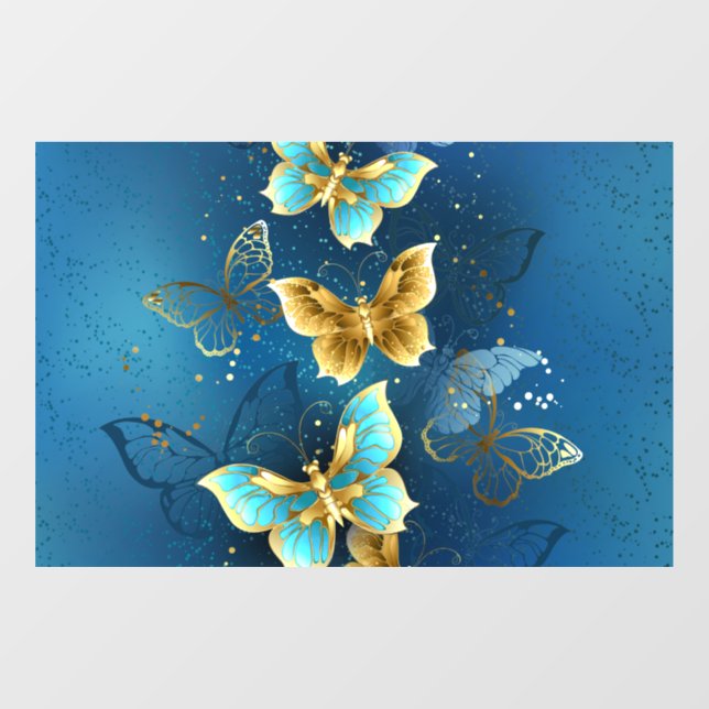 Golden butterflies (Sheet)