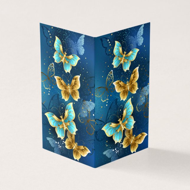 Golden butterflies (Outside)
