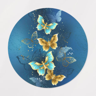 Golden butterflies
