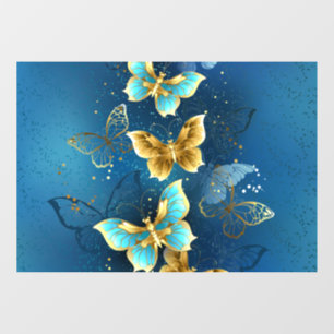 Golden butterflies