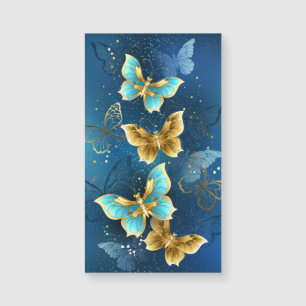 Golden butterflies