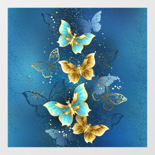 Golden butterflies