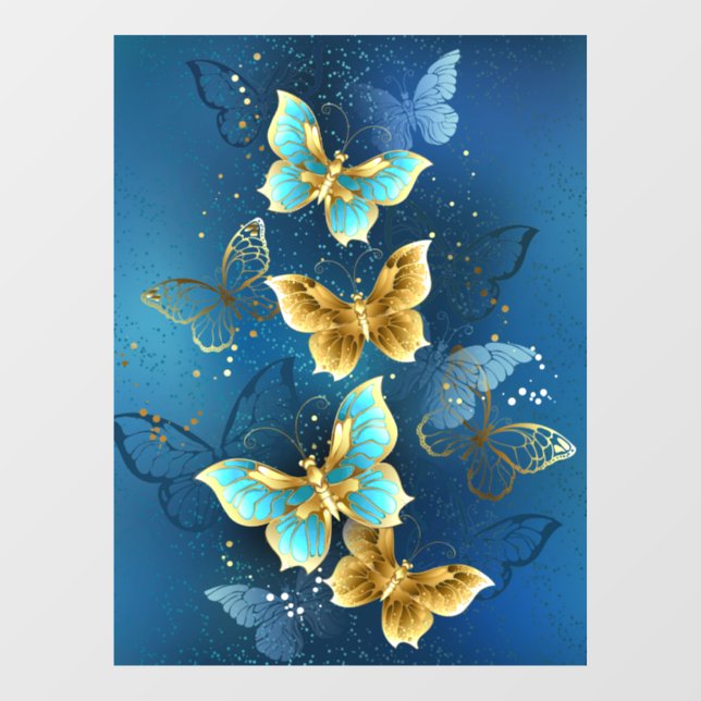 Golden butterflies (Sheet)