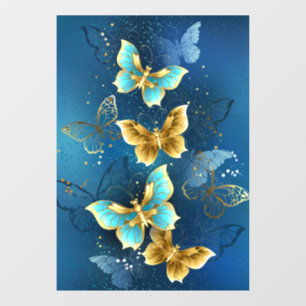 Golden butterflies