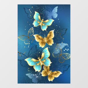 Golden butterflies