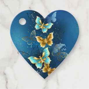 Golden butterflies favour tags