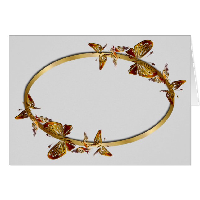 Golden Butterflies (landscape) (Front Horizontal)