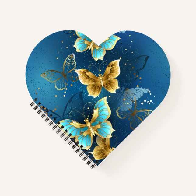 Golden butterflies notebook (Front)