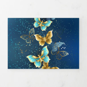 Golden butterflies Tri-Fold announcement