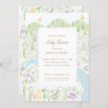 Golden Butterfly Baby Shower