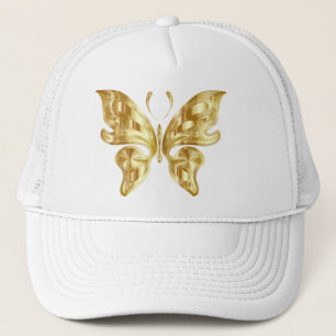 GOLDEN BUTTERFLY TRUCKER HAT