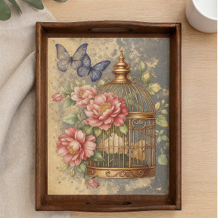 Golden Cage Reverie Tissue Paper
