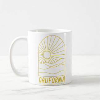Golden California Sunscape Coffee Mug