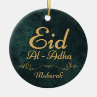 Golden Calligraphy Eid Al-Adha Mubarak 2025