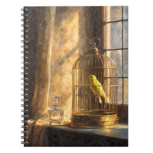 Golden Canary Windowlight Notebook