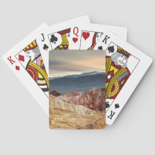 Golden Canyon at Sunset Playing Cards