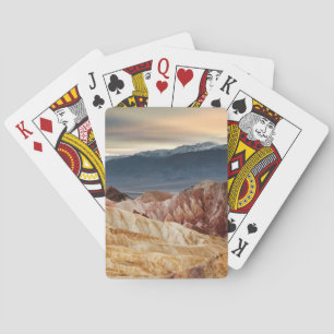 Golden Canyon at Sunset Playing Cards