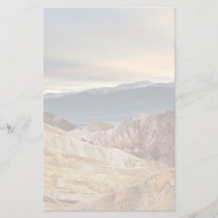 Golden Canyon at Sunset Stationery