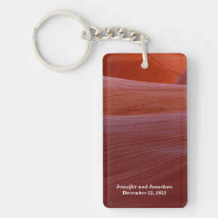 Golden Canyon Swirl Keychain Custom Party Favour