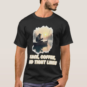 Golden Carp Circle â€“ Circular Design with Aquati T-Shirt