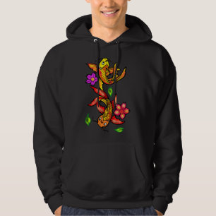 Golden Carp Fish Hoodie