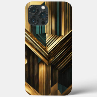 Golden  iPhone 13 pro max case