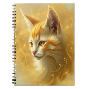 Golden cat notebook