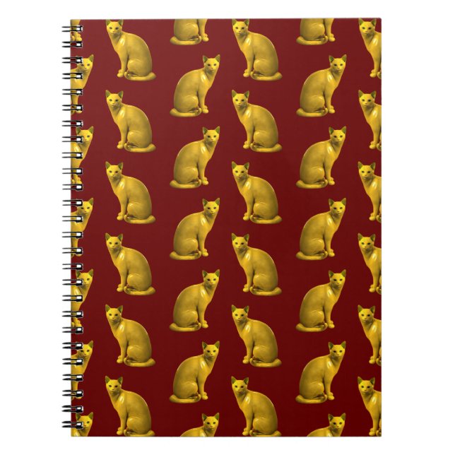 Golden Cats Notebook (Front)