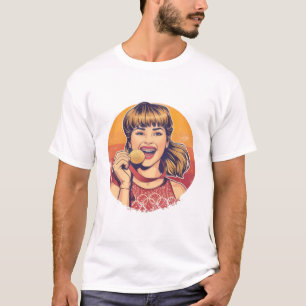 Golden Champion Figure Skater Victory T-Shirt