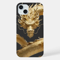 Golden Chinese Dragon Art | Mythical Creature Fant
