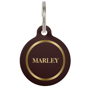 Golden Circle Pet Tag