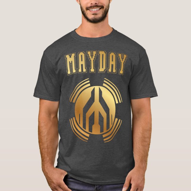 Golden classic mayday vintage T-Shirt (Front)