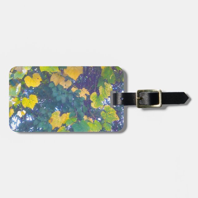 GOLDEN CLOSE UP LUGGAGE TAG (Front Horizontal)