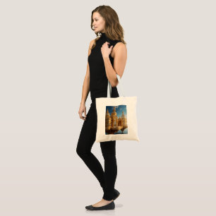 Golden cloud sky god Travel tourist destination Tote Bag
