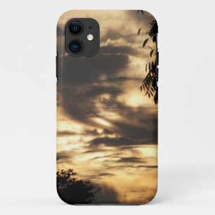 Golden Clouded Sunrise iPhone 11 Case