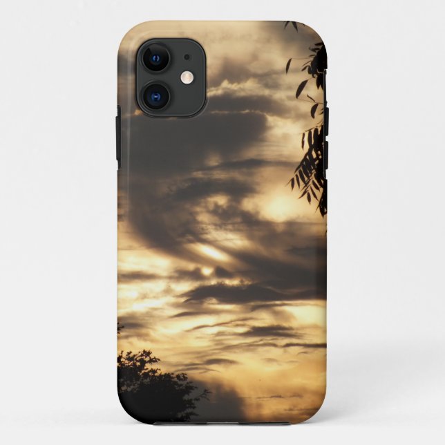 Golden Clouded Sunrise Case-Mate iPhone Case (Back)