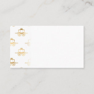 Golden Coaches Cinderella Princess Royal Magic Business Card