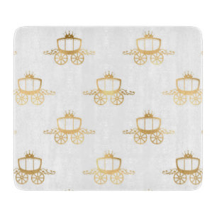 Golden Coaches Cinderella Princess Royal Magic Cutting Board