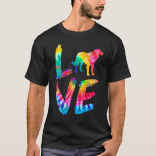 Golden Cocker Retriever Tie Dye Love Dog Mum Dad T-Shirt