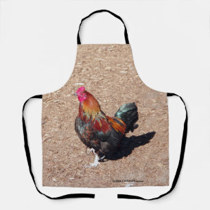 Golden Cockerel Rooster apron