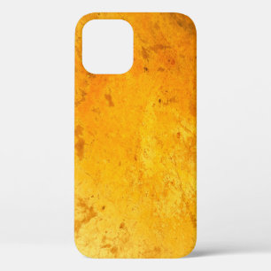Golden color of Cement texture backgroundabstract, iPhone 12 Case