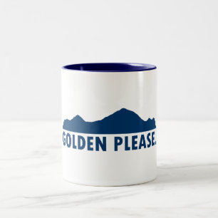 Golden Colorado Please Two-Tone Coffee Mug