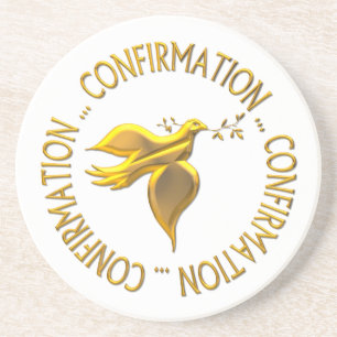 Golden Confirmation and Holy Spirit Coaster