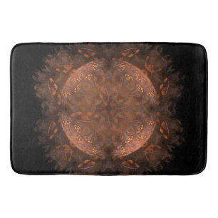 Golden Copper Shimmer Bath Mat