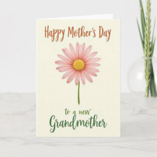 Golden Core Mothers Day Card