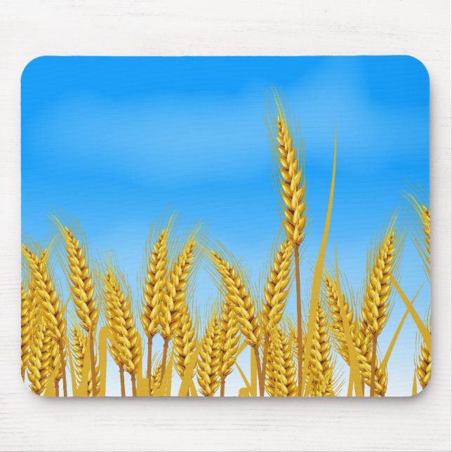 Golden Crop Mouse Pad (Front)