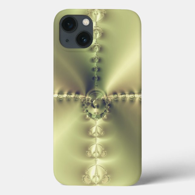 Golden Cross Case-Mate iPhone Case (Back)